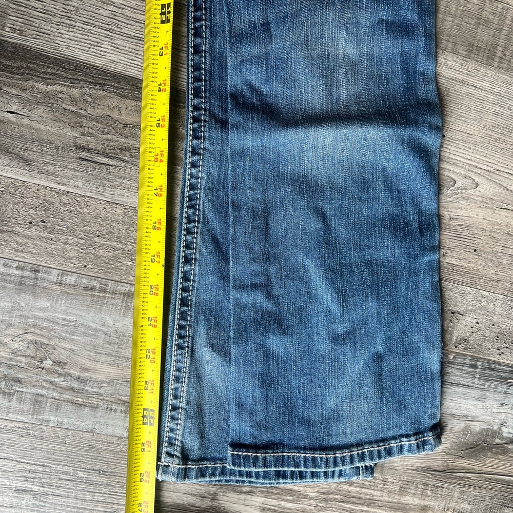 Cruel Girl Blue Boot-Cut Jeans with Faded Denim - Picture 6 of 6